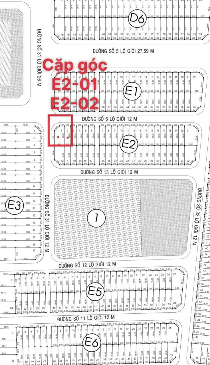 Bán cặp góc VIP 2 mặt tiền thông thoáng kinh doanh sầm uất đối diện ngay quảng trường giá 6 tỷ 500 Bán cặp góc VIP 2 mặt tiền thông thoáng kinh doanh sầm uất đối diện ngay quảng trường giá 6 tỷ 500