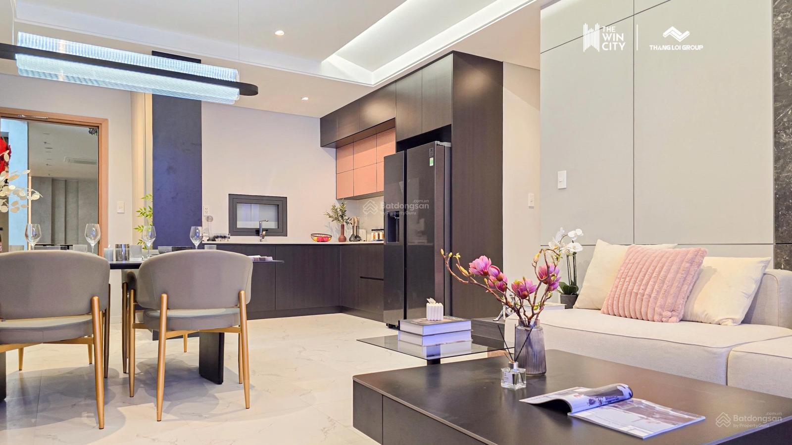 Bán căn hộ 3PN 88m2 The Win City. Layout đặc biệt: Ban công dài. Giá: 3.093 tỷ. Tặng Full nội thất