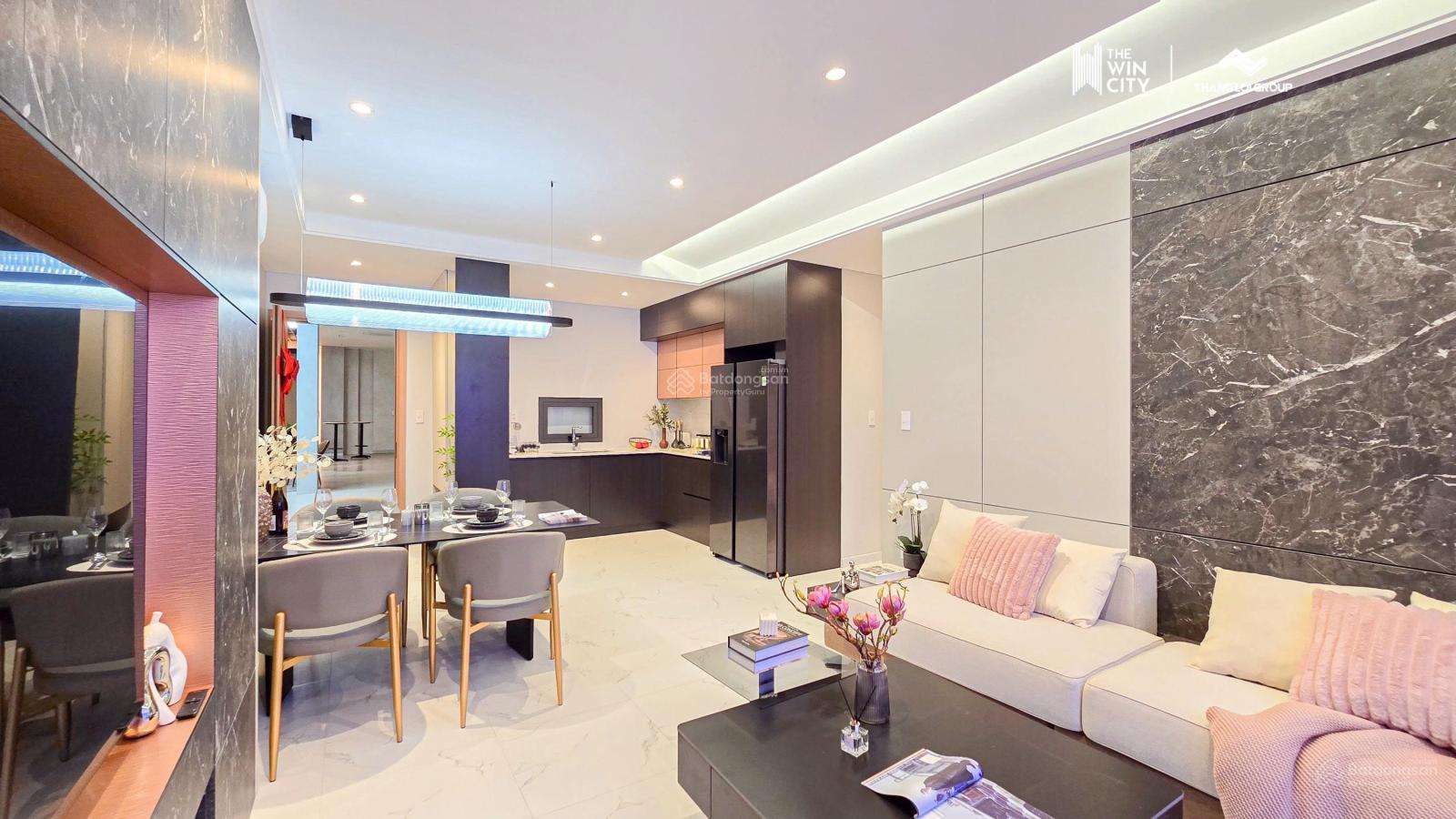 Bán căn hộ 3PN 88m2 The Win City. Layout đặc biệt: Ban công dài. Giá: 3.093 tỷ. Tặng Full nội thất