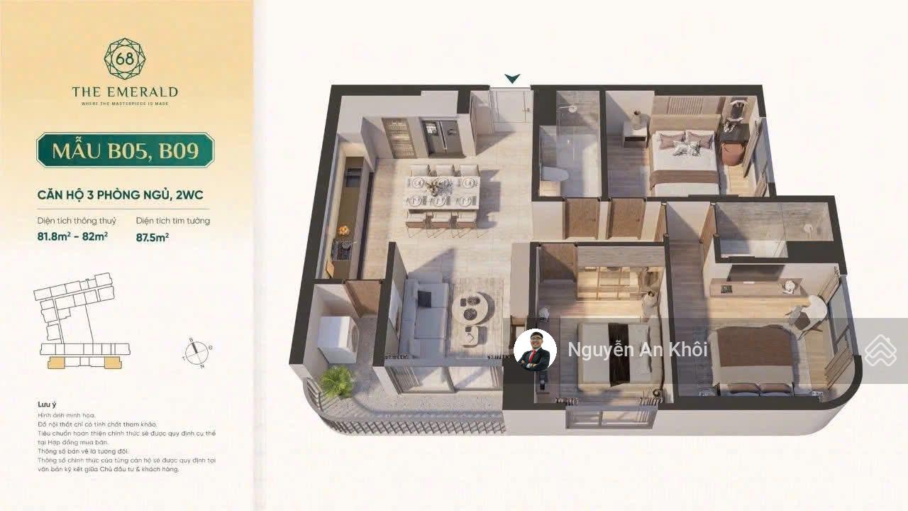 Độc quyền: Căn hộ Coteccons 15 phút vào Bình Thạnh - tặng ngay 300 triệu khi mua nhà