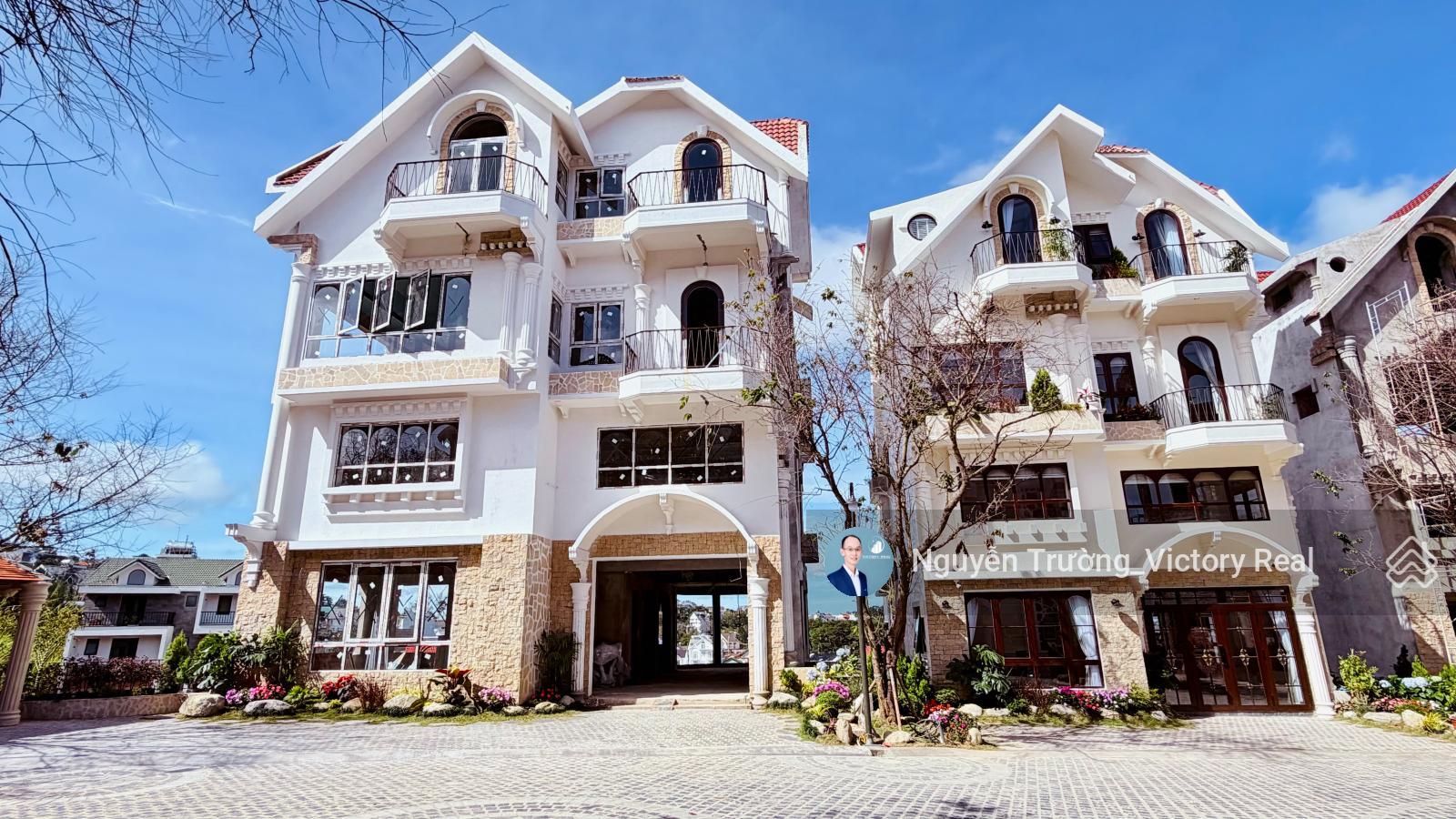 11 căn BT nghỉ dưỡng villas cao cấp - đường 10 mét, cảnh quan cây xanh - View 280 độ toàn cảnh