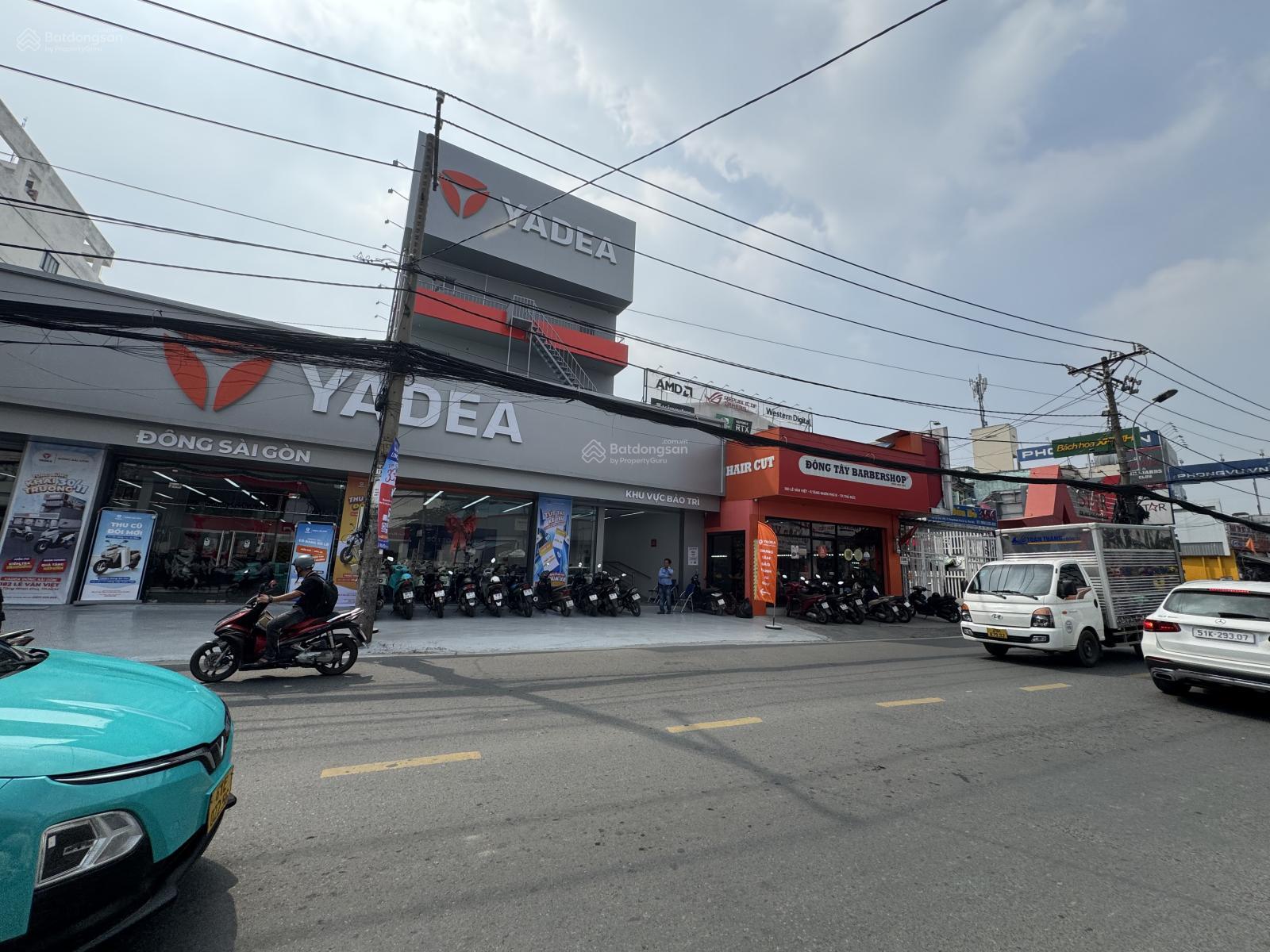 Bán Nhà Thủ Đức mặt tiền Đường Đặng Văn Bi - 9X50m CN 410m thổ - xây mới hầm 7 tầng - giá 46 tỷ TL