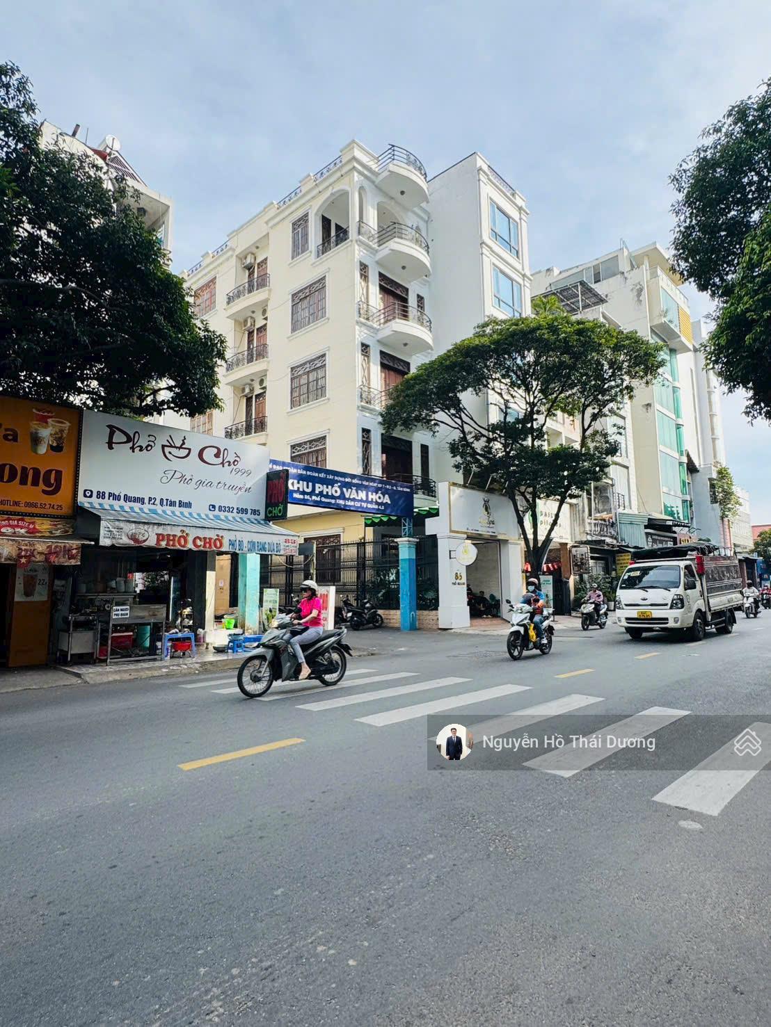 Hot nhất Tháng 12/2025! Mặt tiền Phổ Quang, 8x18m, Công nhận 138m2, Chỉ tiêu xây 7 Tầng, Chỉ 40 Tỷ