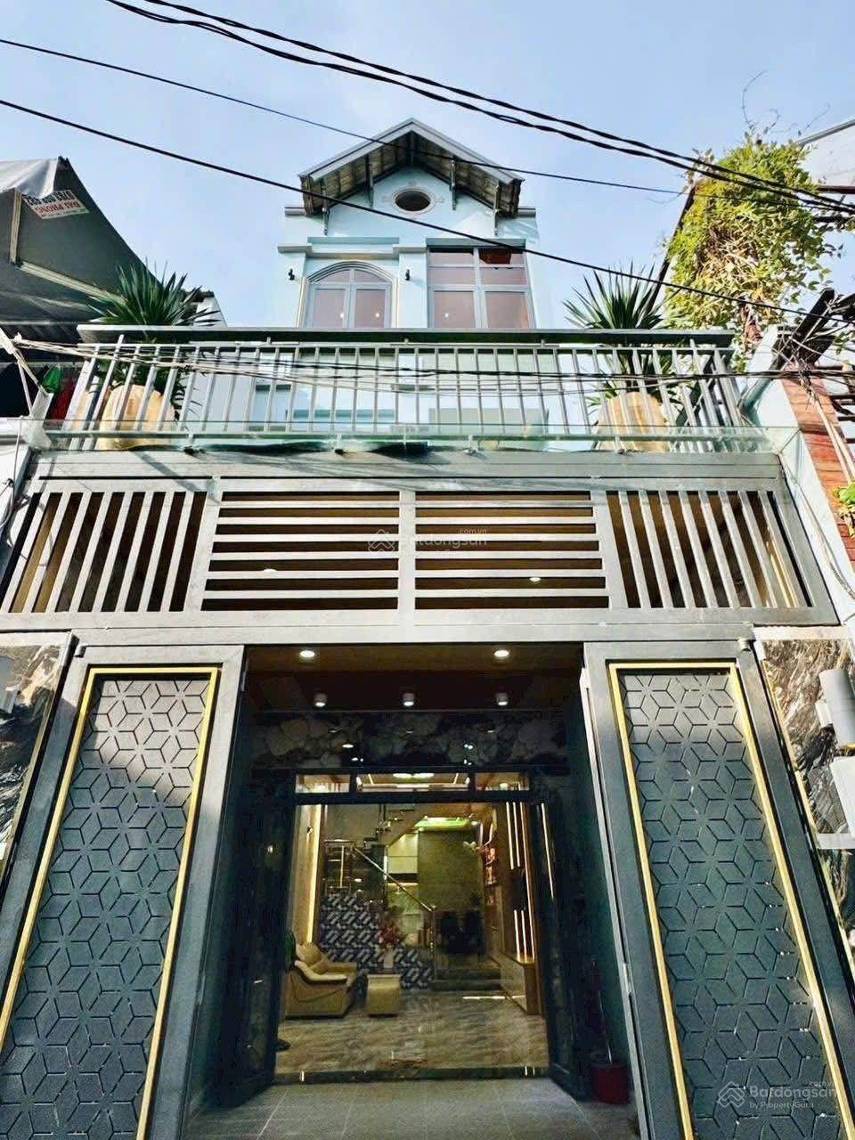 NHÀ RẺ ĐẸP HẺM XE HƠI SÁT GA T3 - Chợ Tân Sơn Đường Nguyễn Tư giản F12 Gò Vấp 4x17 Trệt 2 Lầu 4PN