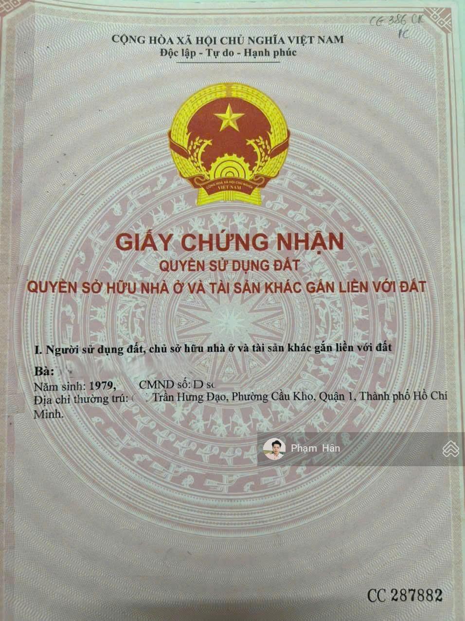 Bán nhà mặt tiền ngang 4x19m đường Trần Hưng Đạo, Quận 1 giá 28 tỷ