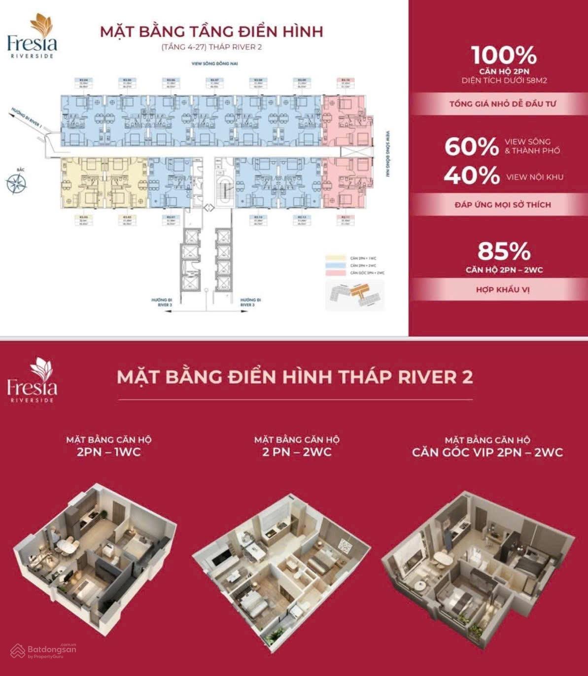 Sở hữu căn hộ Fresia Biên hoà chỉ 1,9 tỷ/căn. LH e để đc chiết khấu bất ngờ