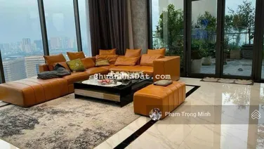 Hiếm! Bán penthouse thông tầng 325m2, 4PN sân vườn rộng, nhà sửa đẹp, chung cư NewSkyline Văn Quán