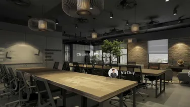 Cho thuê văn phòng full nội thất C1 Thành Công, Ba Đình DT 175m2 giá 45 triệu/tháng