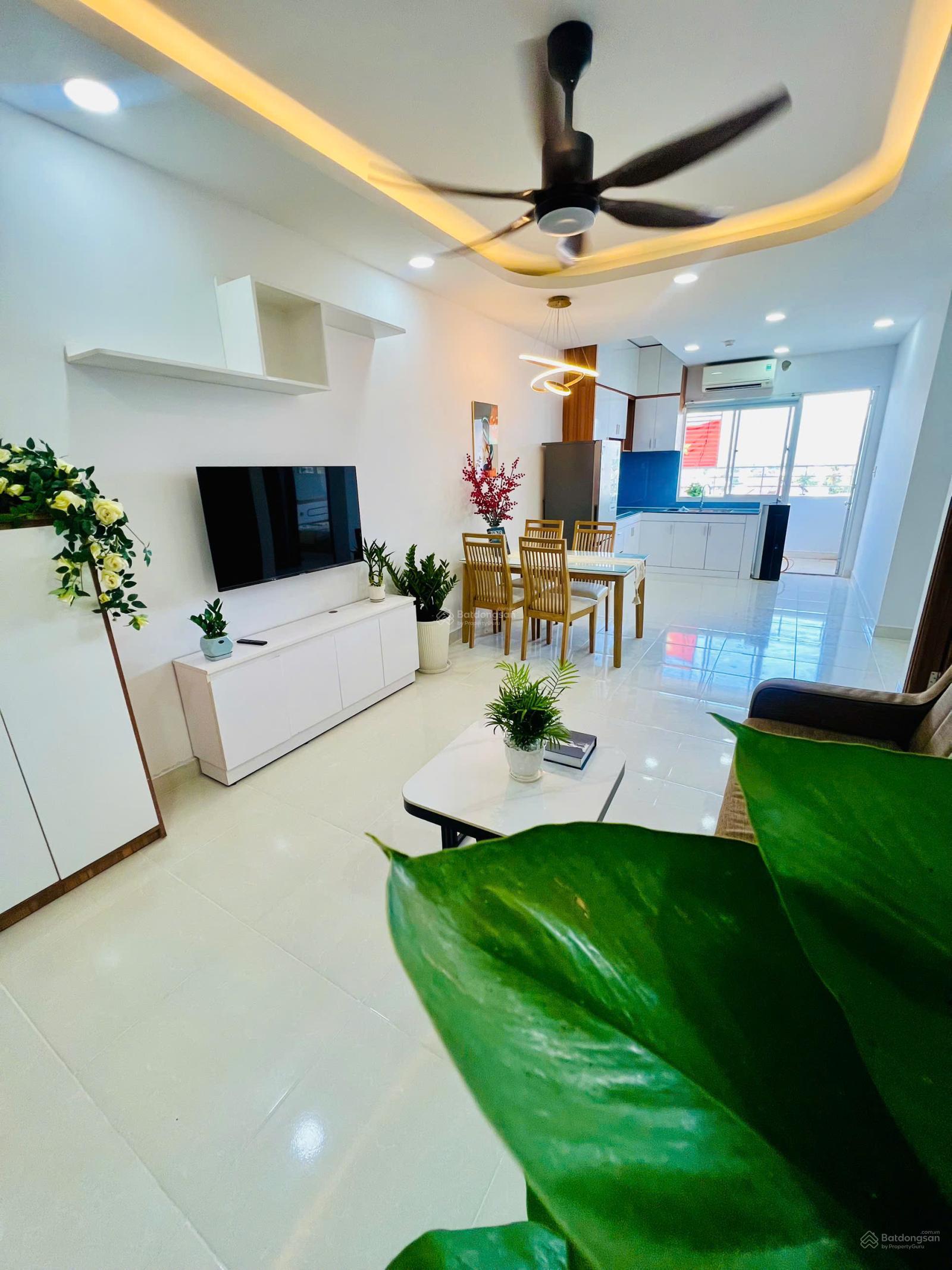 Giảm giá căn hộ 60m2 sổ hồng riêng 2PN 2WC Full nội thất Vĩnh Điềm Trung Nha Trang, chỉ 2.42 tỷ