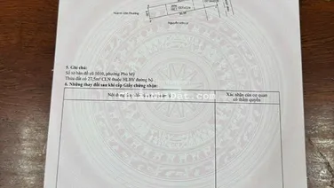 Đất mặt tiền nhựa 6m DX027, Phú Mỹ. DT 5x30m(60m2 TC) giá 3tỷ390