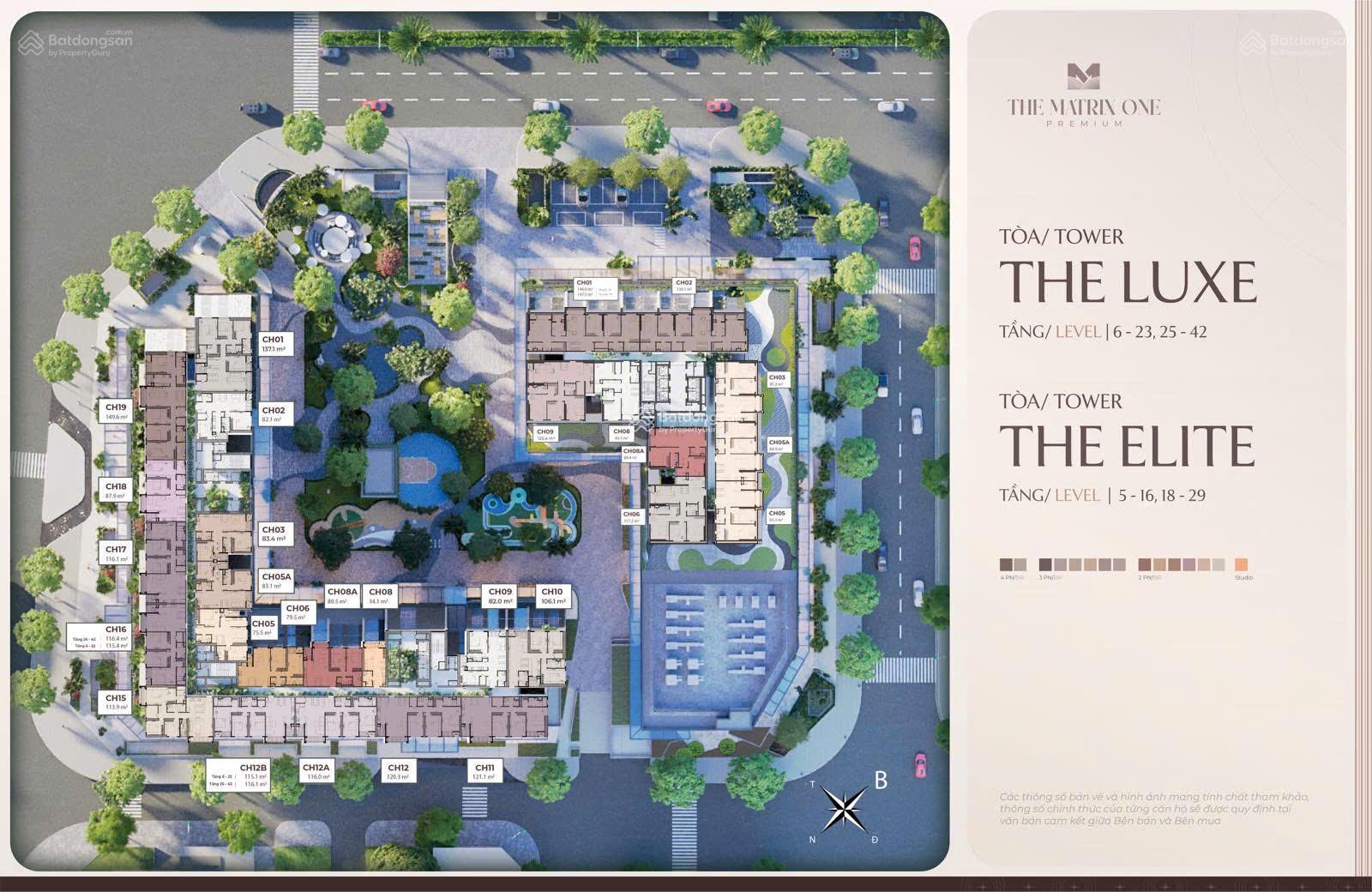 Bán căn hộ 3PN, 2WC tại The Matrix One Premium, 16 tỷ, 116m2, giá tốt liên hệ 0978 606 ***