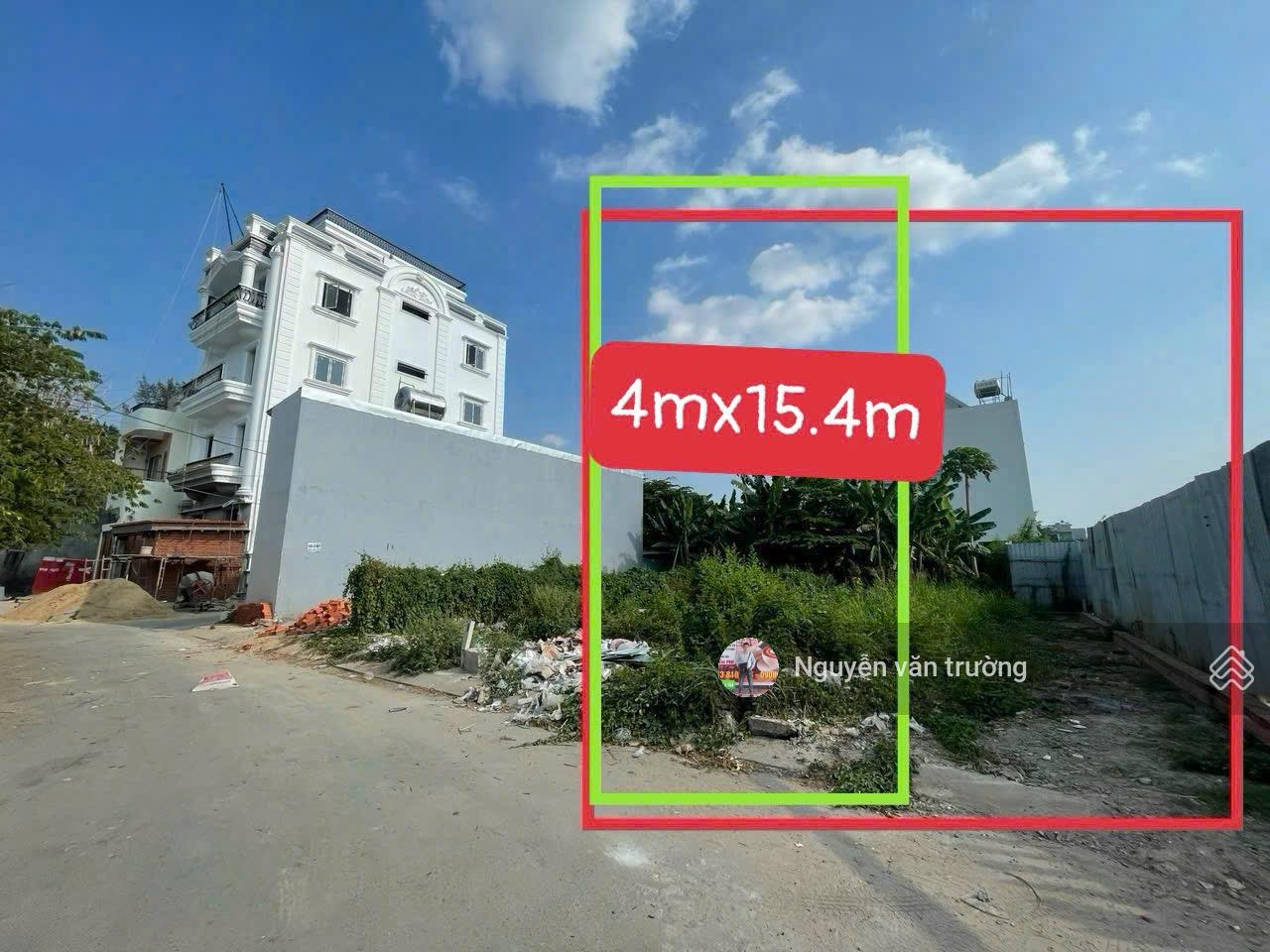 Bán đất hẻm 94 Vườn Lài An Phú Đông Quận 12 giá tốt 4mx15.4m hay 8mx21m