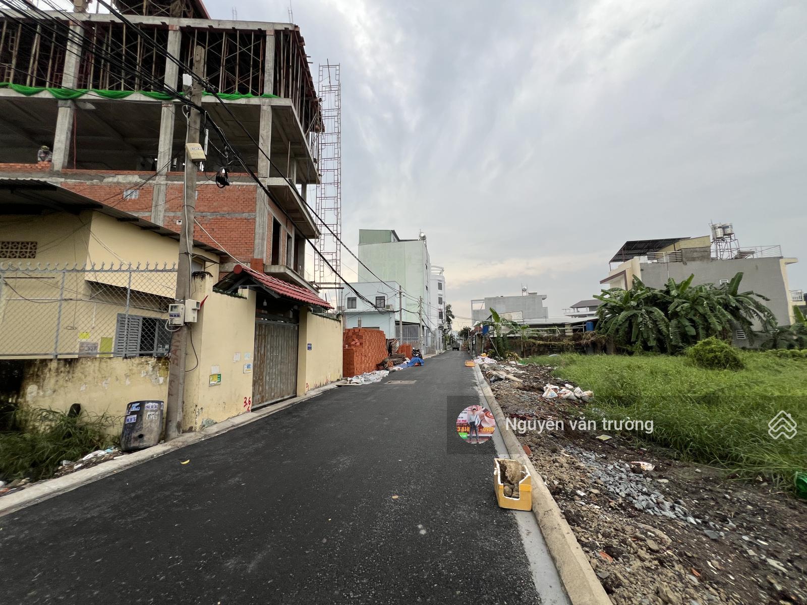 Bán đất 1 sẹc Sông Vàm Thuật thông ra hẻm 140 Vườn Lài. 5mx31m hay 7mx40m