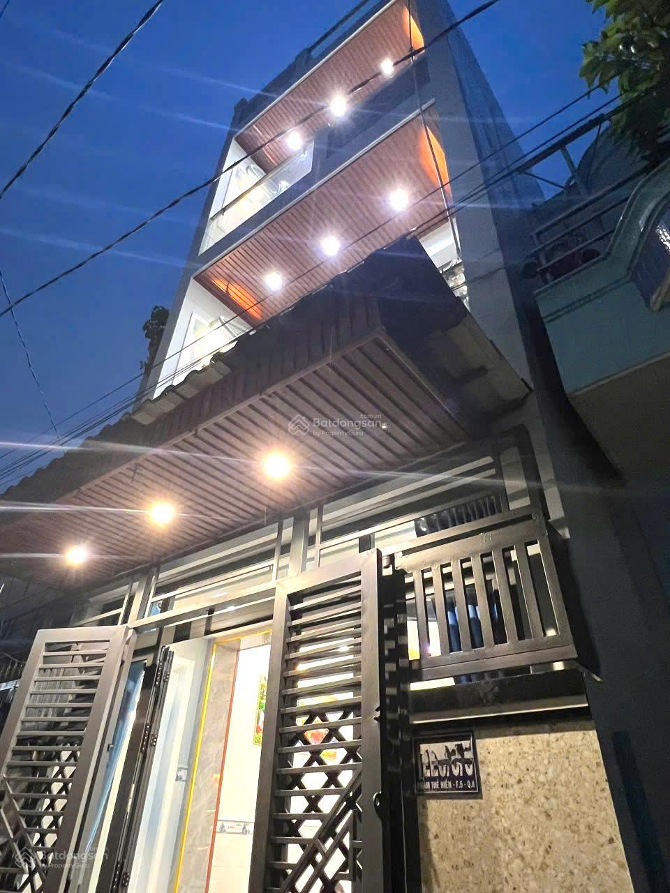 Chỉ 5.78 tỷ, Bán Siêu Phẳm Nhà Đẹp Phạm Thế Hiển Quận 8. (3.8X10) 3Tầng, 4PN SHR, HC Mới Đẹp Ở Ngay