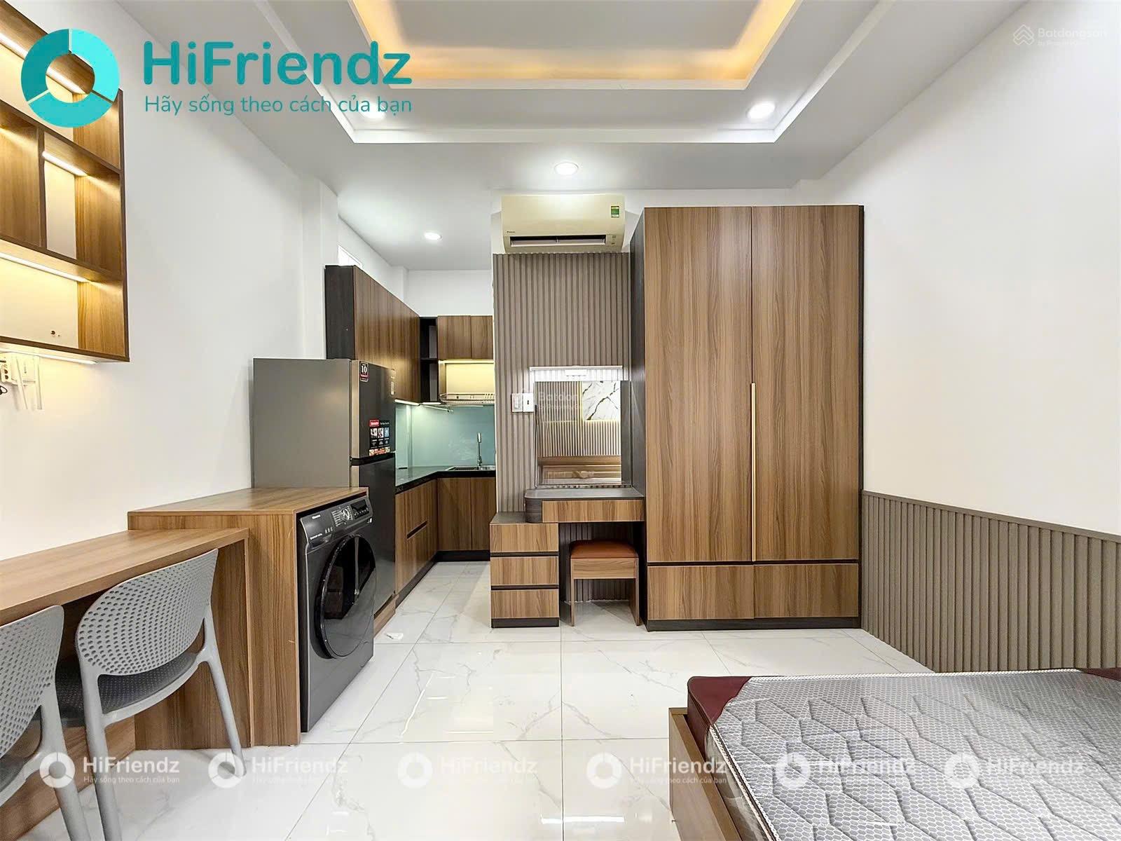 Cho thuê căn hộ máy giặt riêng Lê Quang Định gần chợ Bà Chiểu, Quận Bình Thạnh