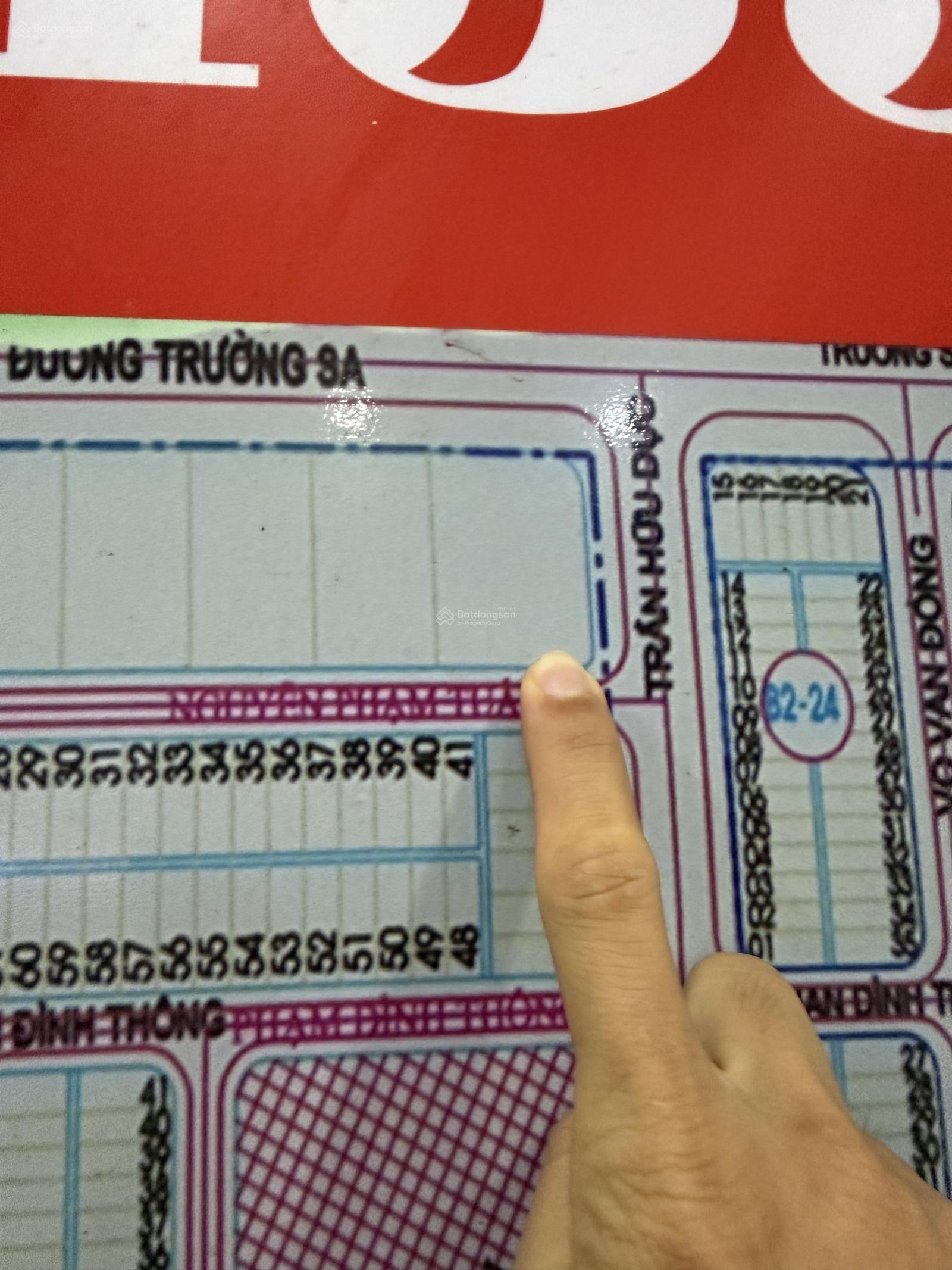 Bán lô 3 mặt tiền Trường Sa, Trần Hữu Dực, Phan Đình Thông DT 2416m2 giá 65tr/1m2. LH: 0912 777 ***