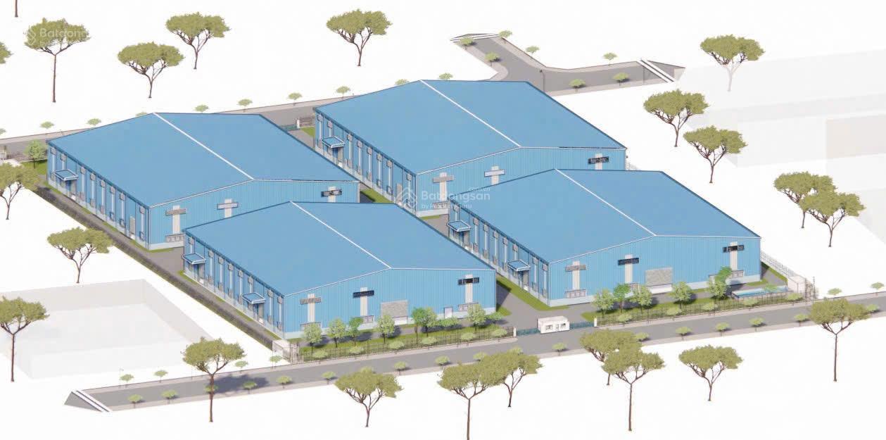 Cho thuê xưởng mới xây dựng 5390m2 trong KCN Bình Dương