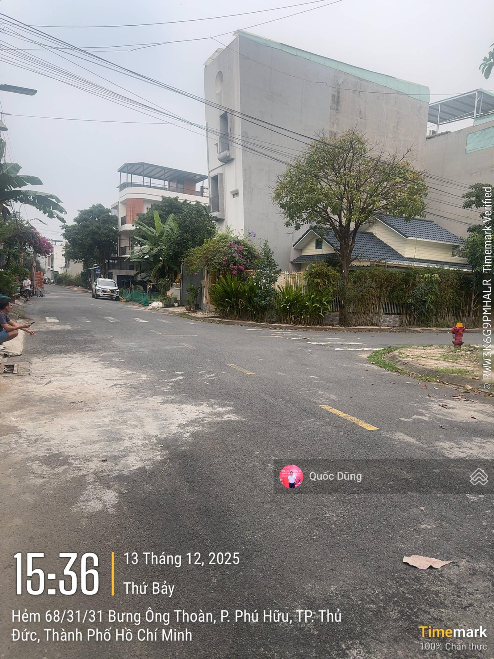 Bán đất tặng nhà cấp 4 hẻm 68 Bưng Ông Thoàn, D/A Diamond Town DT 4x16,6m (66m2) đường 10m giá 6tỷ