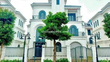 Biệt thự đơn lập Ngọc Trai Áp góc- view hồ giá tốt