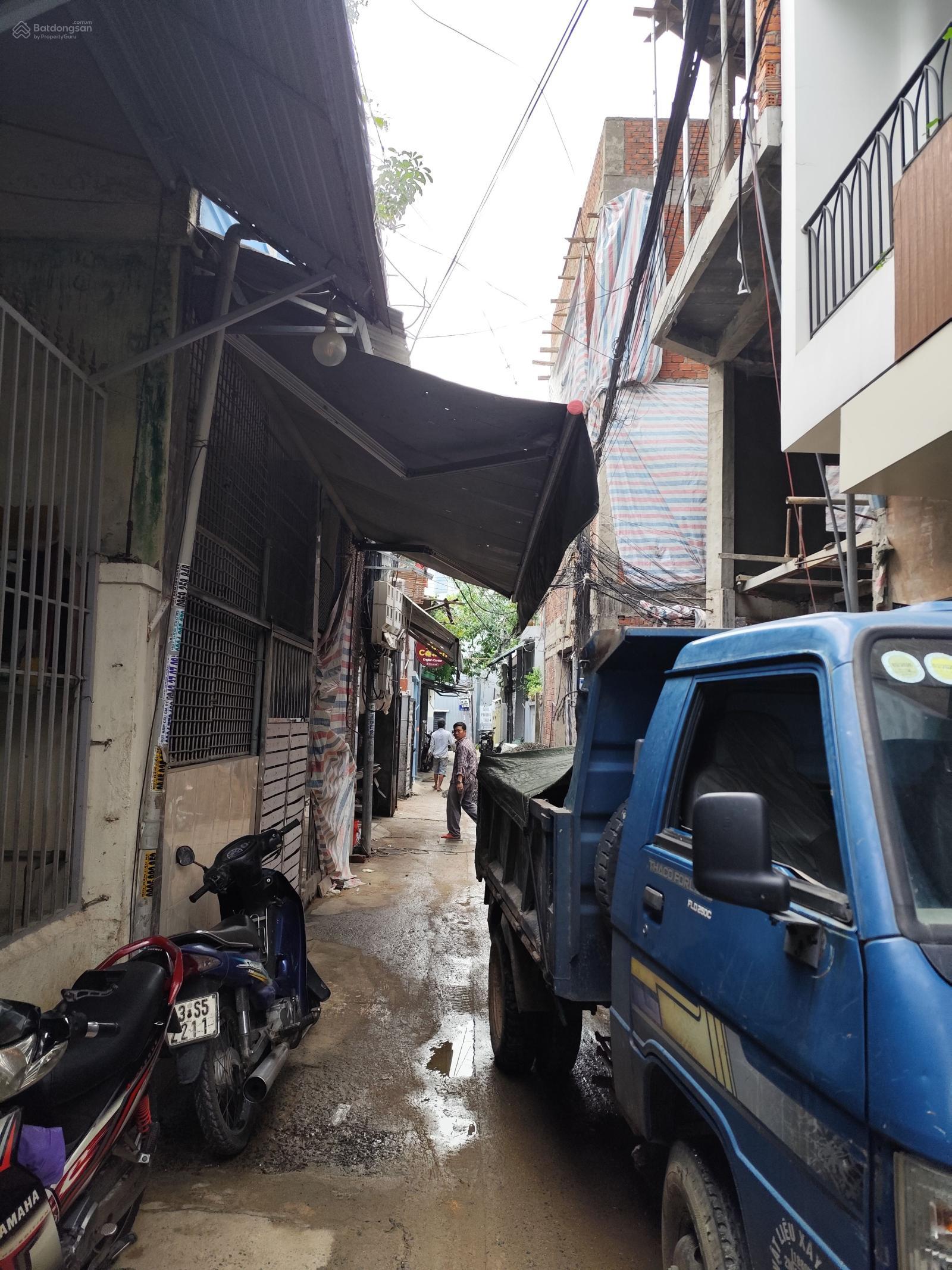 Sập hầm bán đất DT 144m2 tặng Dãy phòng trọ 7 phòng kiệt Lê Thanh Nghị, Hải Châu, thông tứ phía