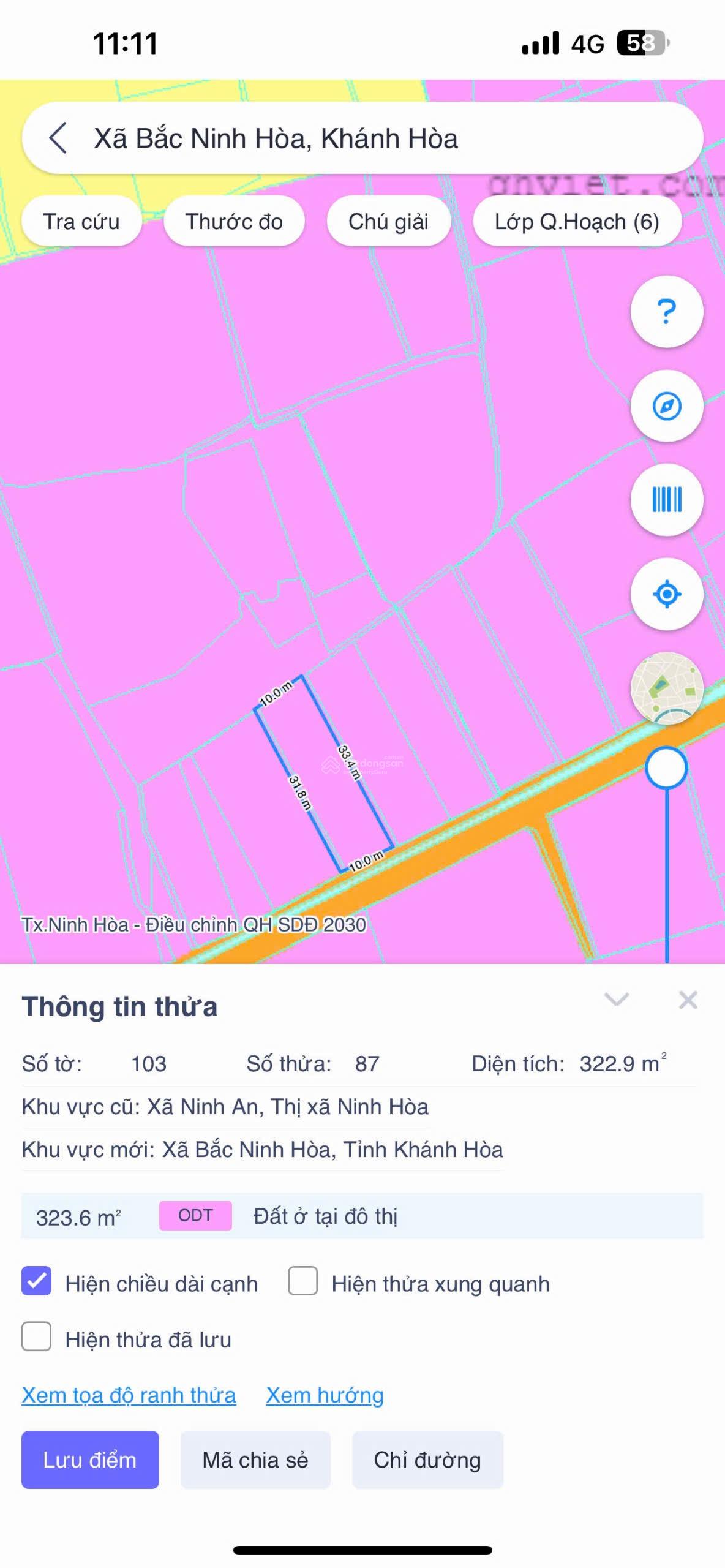 Bán lô đất Thôn Ngọc Sơn, xã Ninh An, Ninh Hoà, cạnh DT7 giá rẻ 323m2 Bán lô đất Thôn Ngọc Sơn, xã Ninh An, Ninh Hoà, cạnh DT7 giá rẻ 323m2