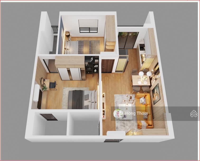 Chung cư Bình An Plaza tòa A 54m2 - 1.4x tỷ