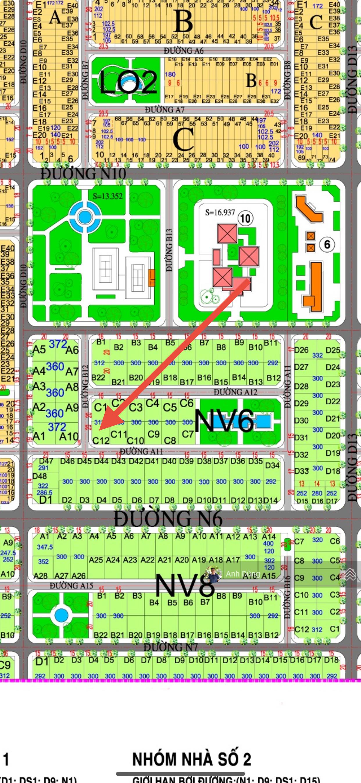 Bán đất nhà vườn HUD lô góc 2 mặt tiền 12m 312m2. Giá 15,8 tr/m2 Bán đất nhà vườn HUD lô góc 2 mặt tiền 12m 312m2. Giá 15,8 tr/m2