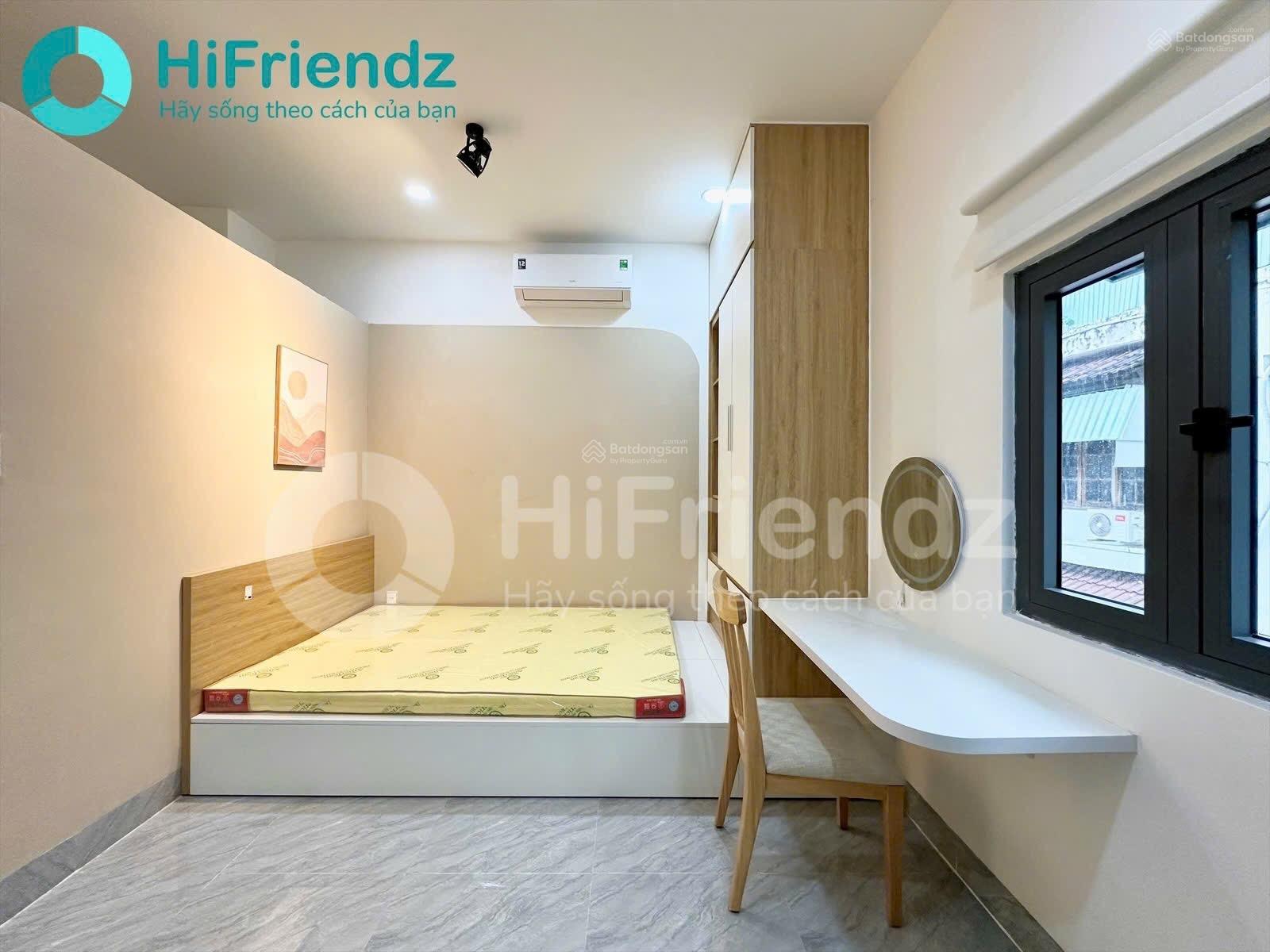 Trống lại studio - nhà mới - cửa sổ thoáng