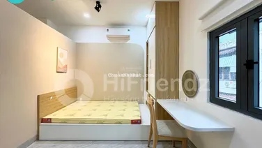 Trống lại studio - nhà mới - cửa sổ thoáng