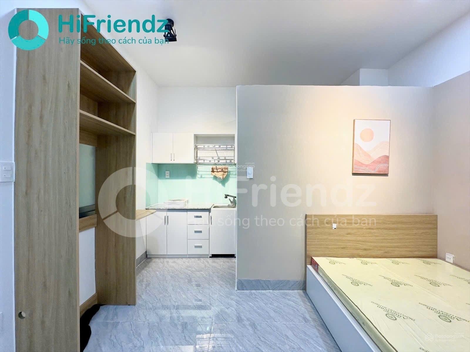 Trống lại studio - nhà mới - cửa sổ thoáng