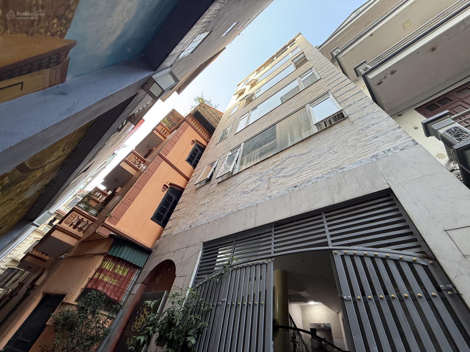 Chinh chủ bán nhà toà nhà 7 tầng thang máy phố Nghi Tàm - Âu Cơ 132m2 xây full đất MT 7m 2 thoáng