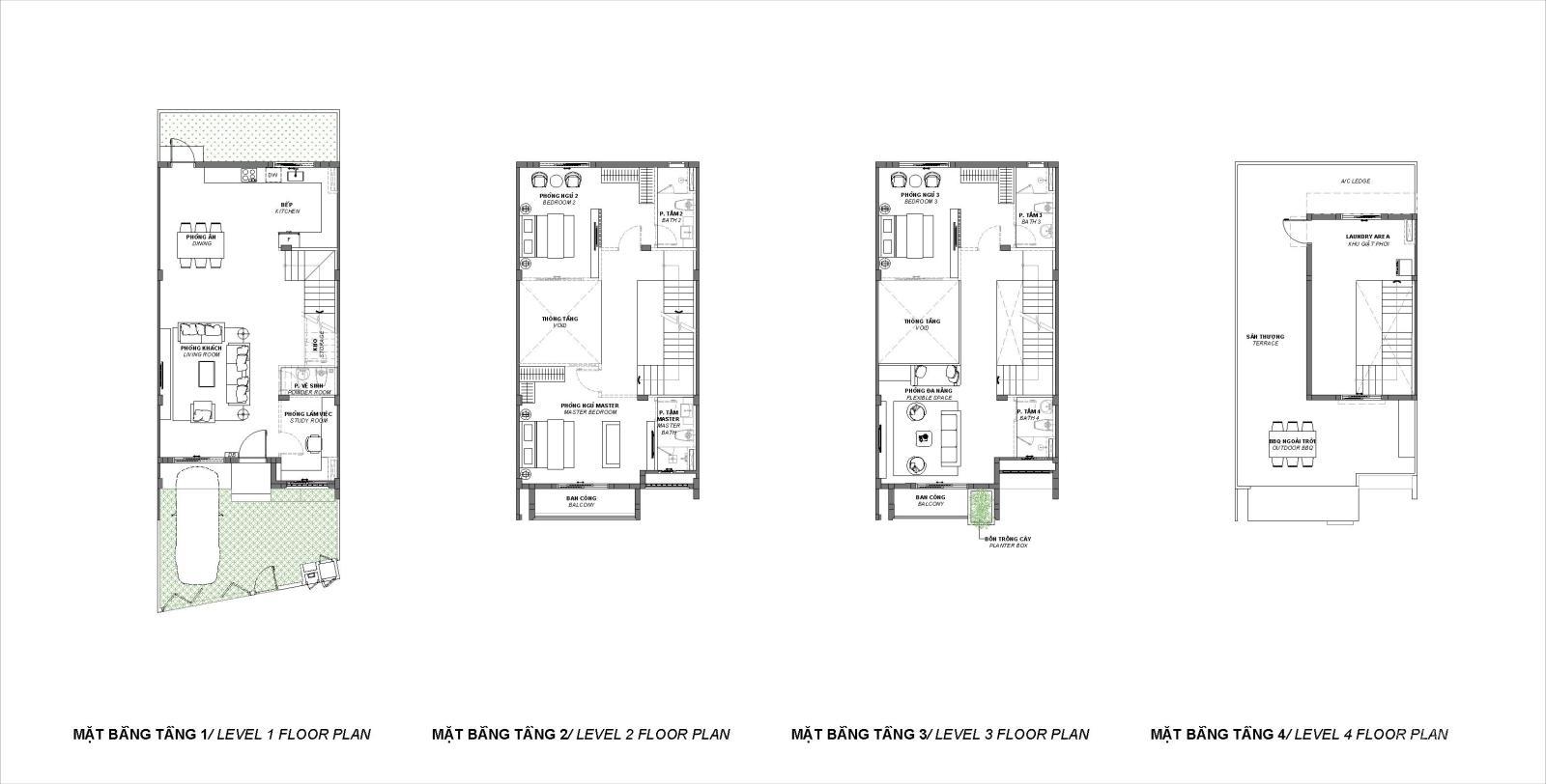 The Meadow nhà phố phong cách - N6.8 dt đất 130m2 TT tới T1/2029