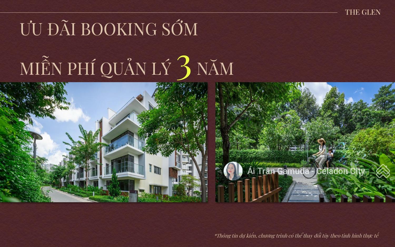 Condovilla The Glen - NV Chủ đầu tư, giỏ căn đẹp góc. Thanh toán 22% nhận nhà CK 27%, free 3năm PQL
