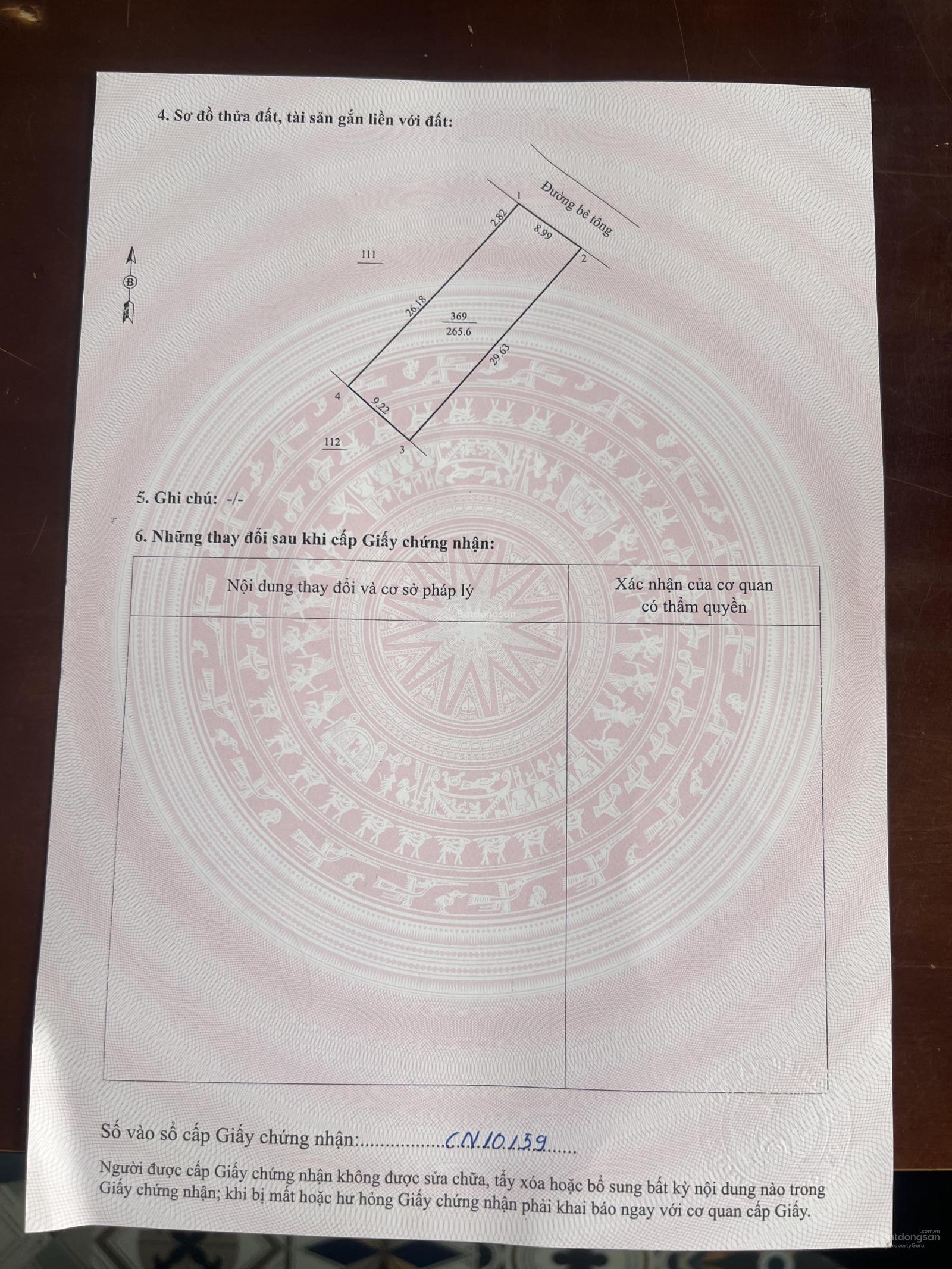 Bán 265m2 đất thổ cư tại tiểu khu 14 thị trấn Lương Sơn, LH: 0988 168 ***