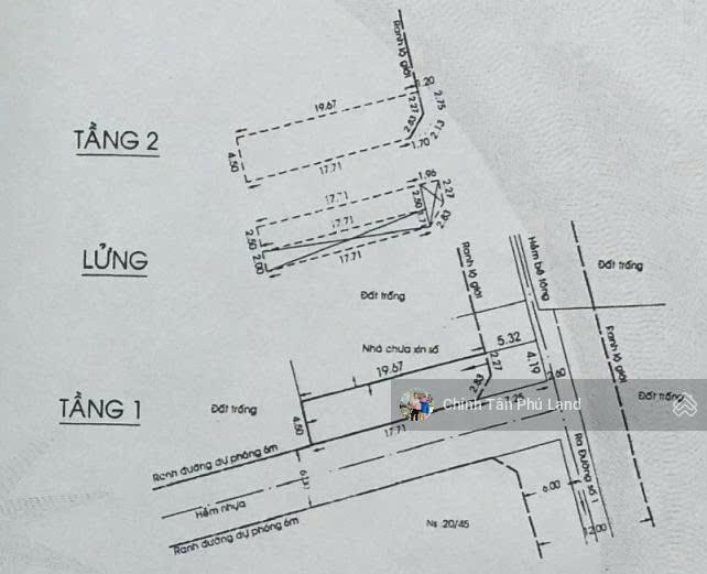 BÁN DÃY TRỌ 2 MẶT TIỀN - ĐƯỜNG SỐ 1 BÌNH LONG - NGANG 4,5m x 25m - GIÁ TỐT GIÁP TÂN PHÚ