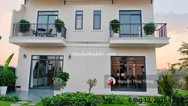 Bán biệt thự liên kề vườn 2 mặt sông, tiến độ TT 24 tháng. hỗ trợ lãi và gốc tới khi bàn giao nhà