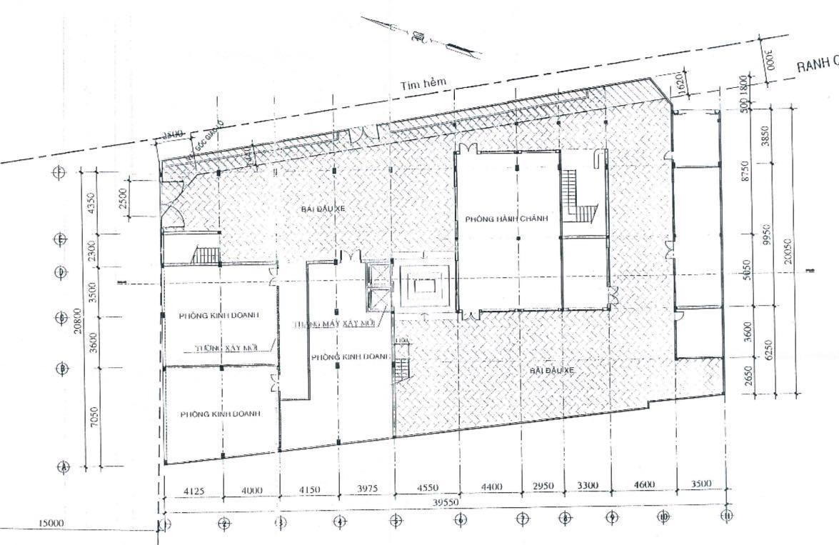 Cho Thuê Nguyên Căn MT Hoàng Văn Thụ, Phường 8. DT: 21x40m. Trệt - Lửng - 2 Lầu. DTSD: 1.600m2