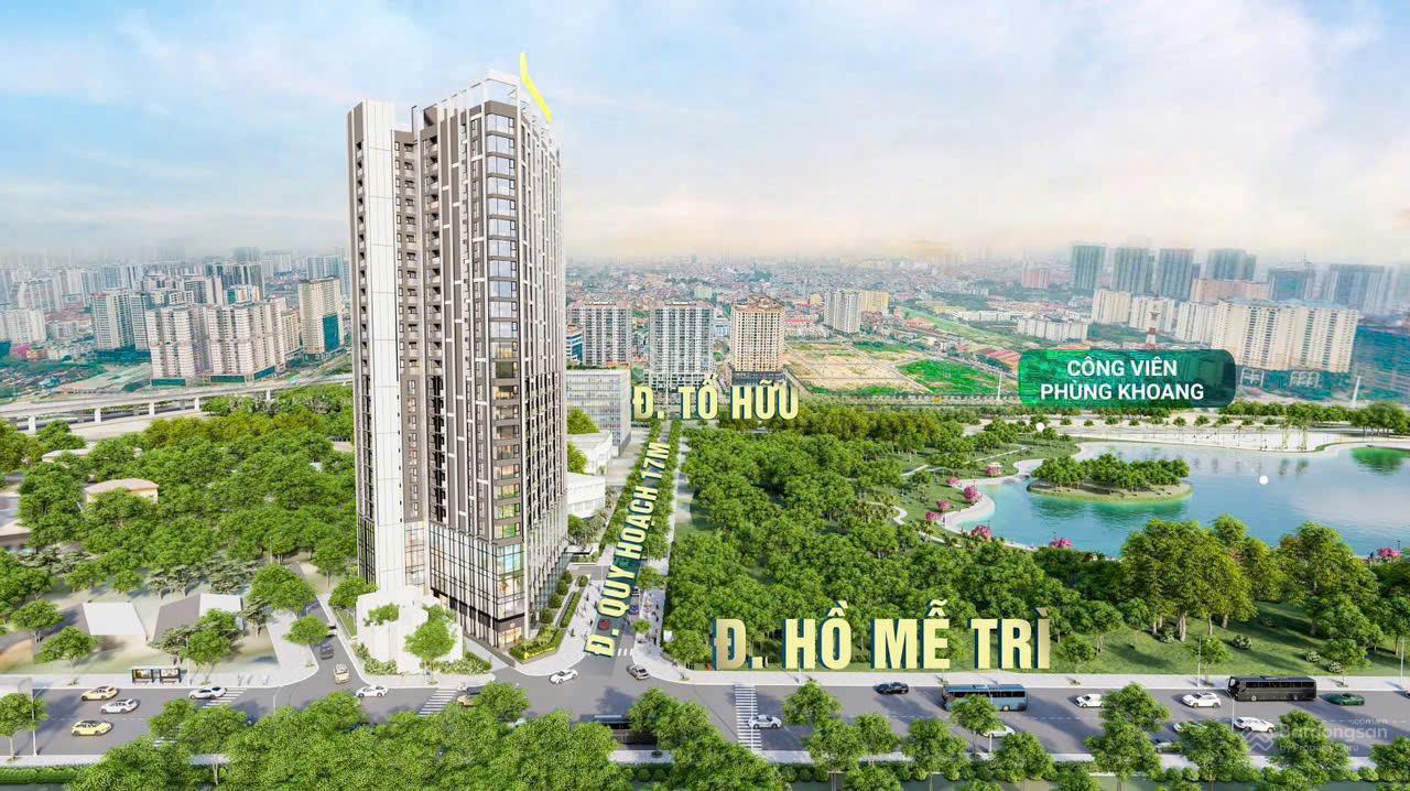 Cho thuê gấp căn hộ Studio 37,3m2 tại Trinity Tower giá chỉ 6 triệu VND/th
