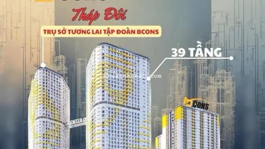PKD Chủ đầu tư Bcons Center City 2PN - 2WC 55m2 = 3.010 tỷ, TT 5% = 150tr ký HDMB trong 7 tháng