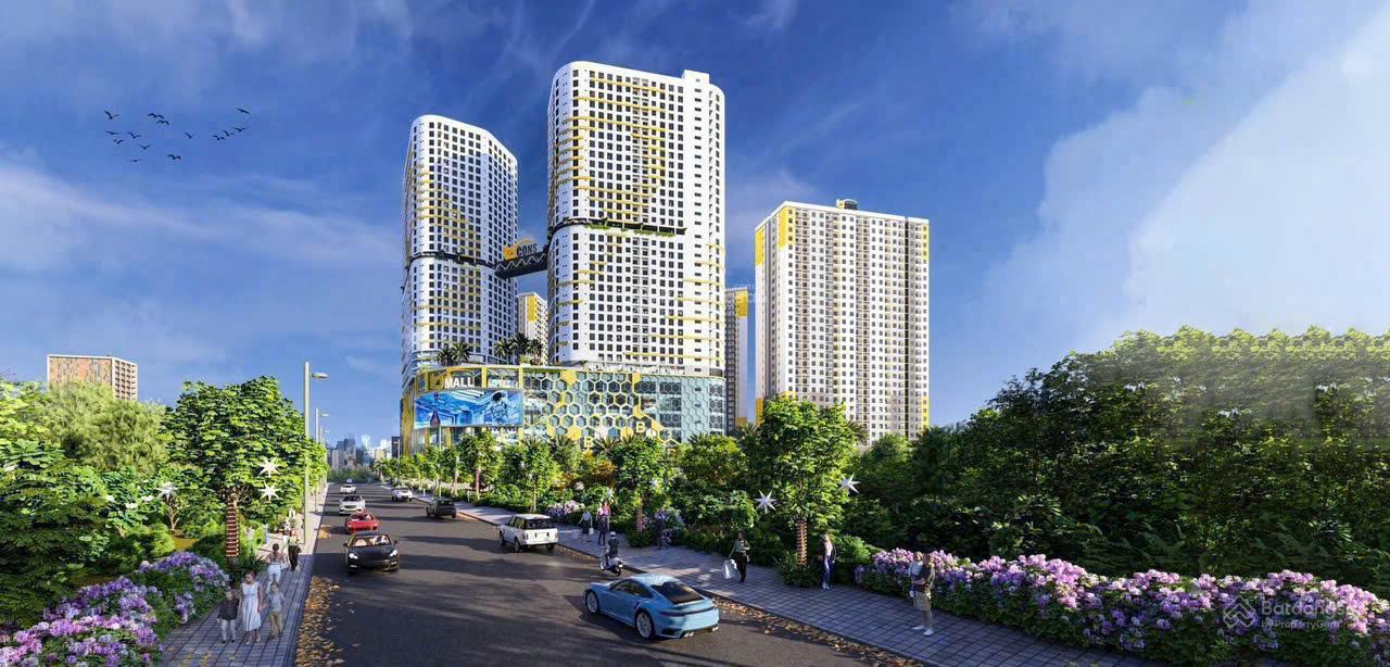 PKD Chủ đầu tư Bcons Center City 2PN - 2WC 55m2 = 3.010 tỷ, TT 5% = 150tr ký HDMB trong 7 tháng