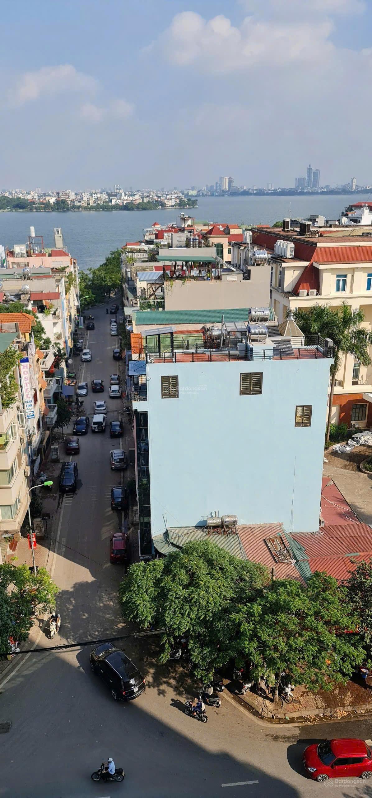 Cho thuê nhà riêng ngõ 282 Lạc Long Quân - Tây Hồ - Hà Nội 70m2 6 tầng, MT 5m, Thông sàn. Giá 30tr