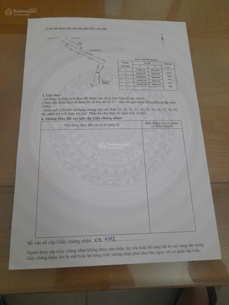 Cần bán đất 120m2 (ngang 8m) Hà Đỗ, Phường An Phong Cần bán đất 120m2 (ngang 8m) Hà Đỗ, Phường An Phong