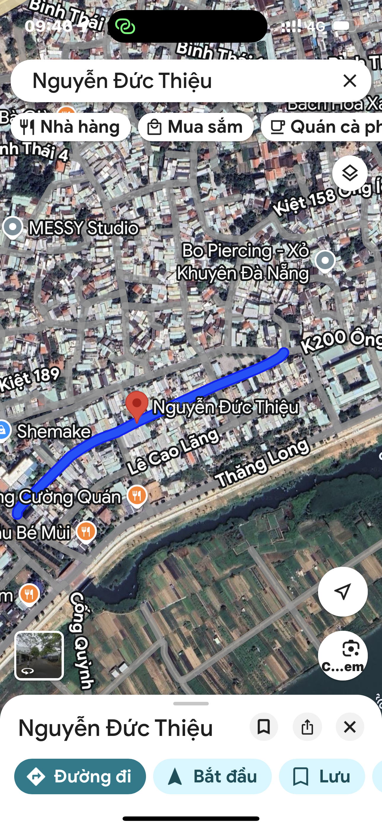 Bán lô đường 5.5m Nguyễn Đức Thiệu - Hoà Thọ Đông - Cẩm Lệ