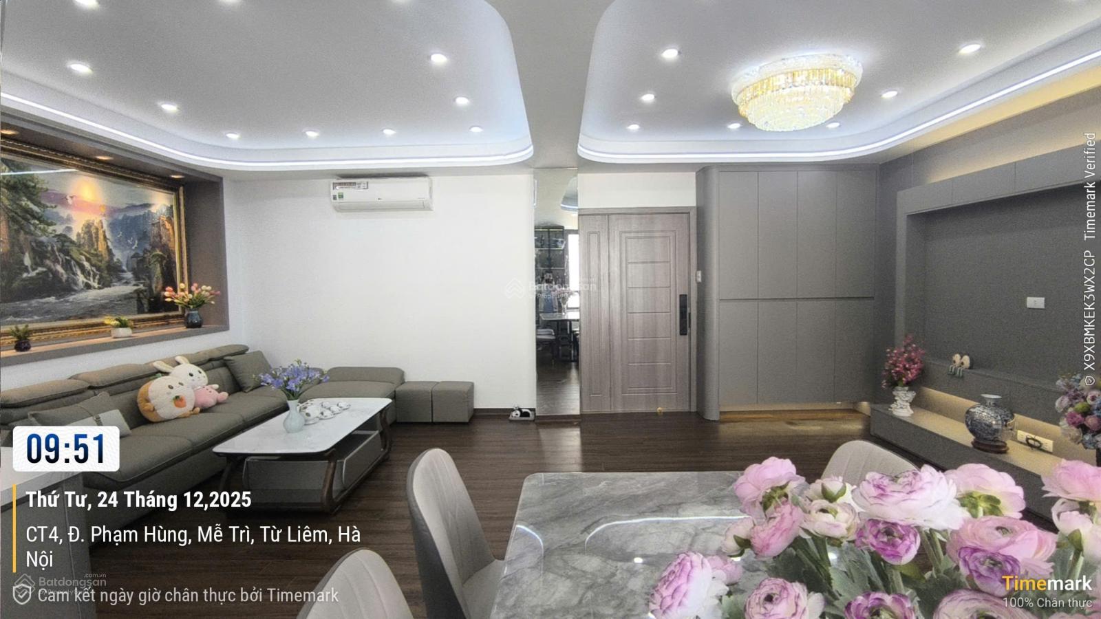 Bán căn hộ chung cư Mễ Trì Hạ đường Phạm Hùng 4 ngủ giá 9.6 tỷ có thương lượng nhiều