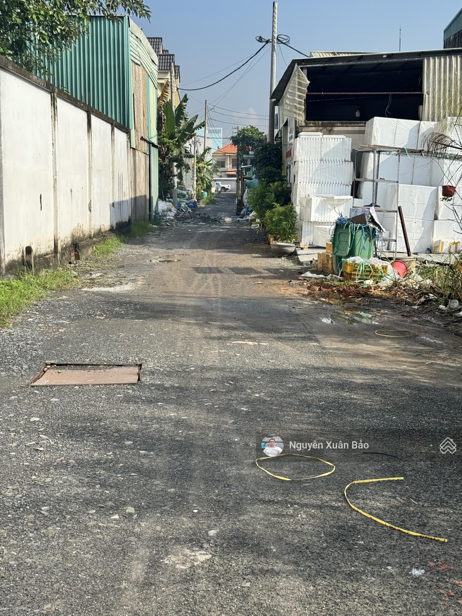 Chính chủ cần bán 124m2 thổ cư 02 mặt tiền hẻm xe hơi đường Bông Văn Dĩa. Gần cụm y tế, giá 4tỷ1