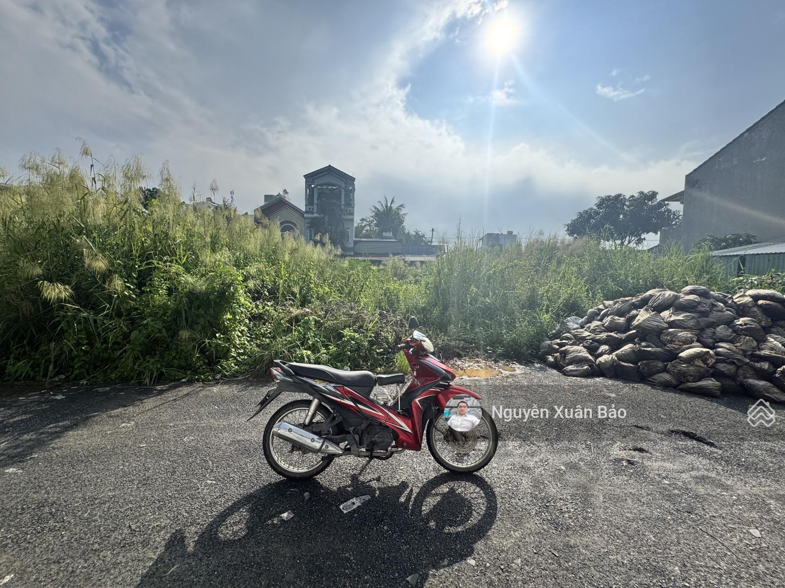 Chính chủ cần bán 124m2 thổ cư 02 mặt tiền hẻm xe hơi đường Bông Văn Dĩa. Gần cụm y tế, giá 4tỷ1