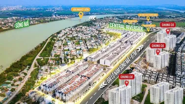 Biệt Thự 250m2Trung Tâm Hạc Thành, Trục Chính 28m, Hướng Đông Nam siêu mát - Sổ Đỏ trao tay