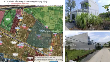 Đất 105.4m2 ngang 5m 83m2 ONT ô tô thông Đoàn Nguyễn Tuấn-Đ.V.Ước, Hưng Long Bình Chánh chủ bán rẻ