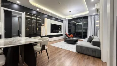 Bán gấp căn hộ 77,5m2 tại Mỹ Đình Plaza 2, 7,5 tỷ, 2PN, 2WC, full nội thất, view hồ Nam Từ Liêm