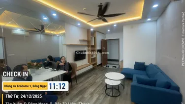 Chính chủ cần bán căn hộ đẹp 64,5m2 gồm 2 phòng ngủ 2vs tại tòa Ecohome 2 Đông Ngạc 0967 555 ***